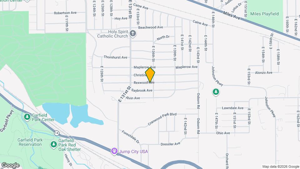 13504 Rexwood Ave Map and Location Details