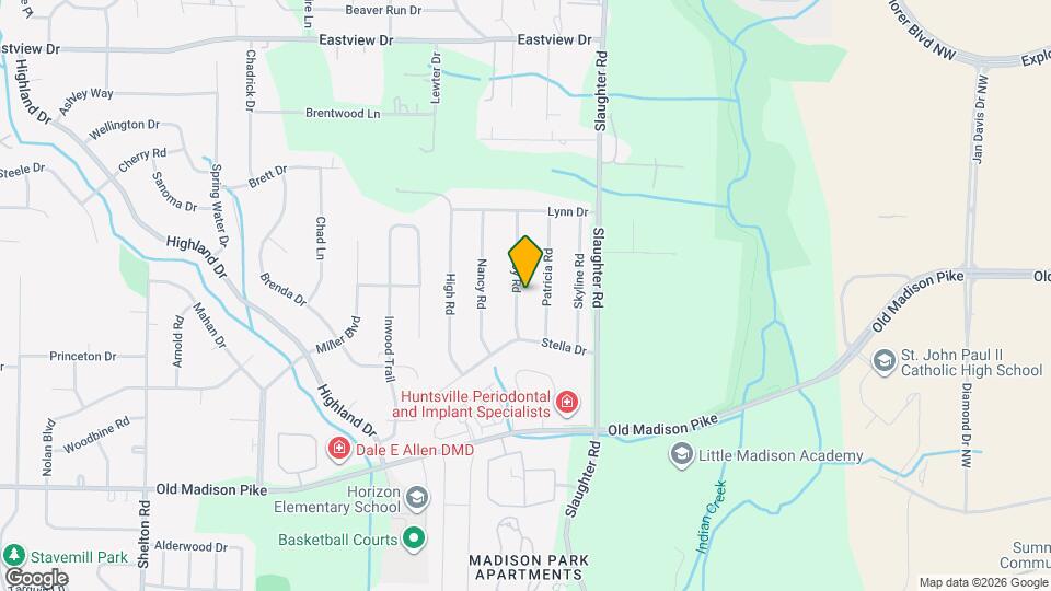 208 Foy Rd Map and Location Details