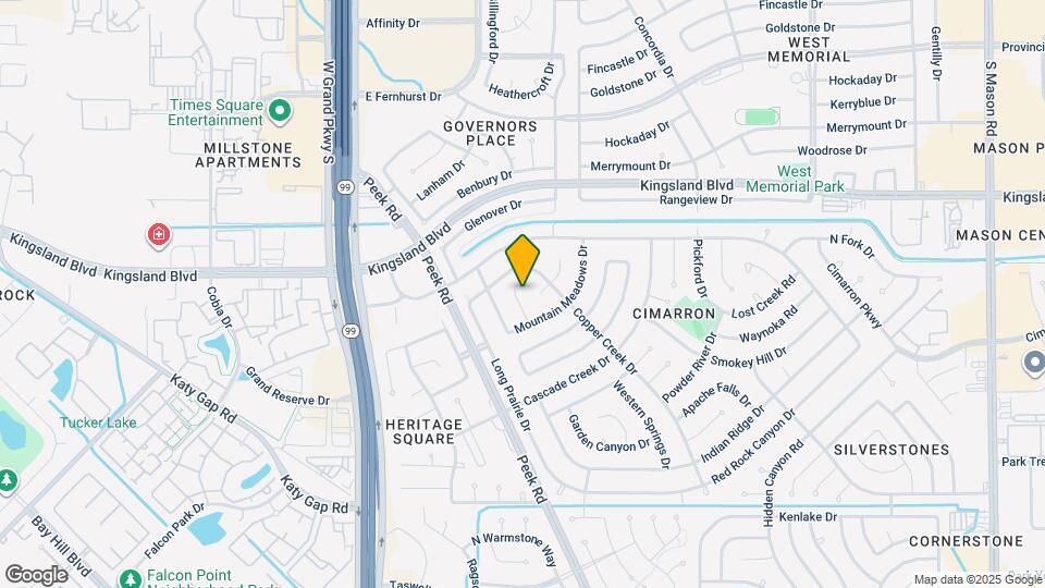811 Sierra Lake Dr Map and Location Details