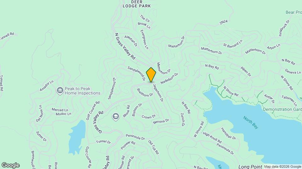 971 N Grass Valley Rd Map and Location Details