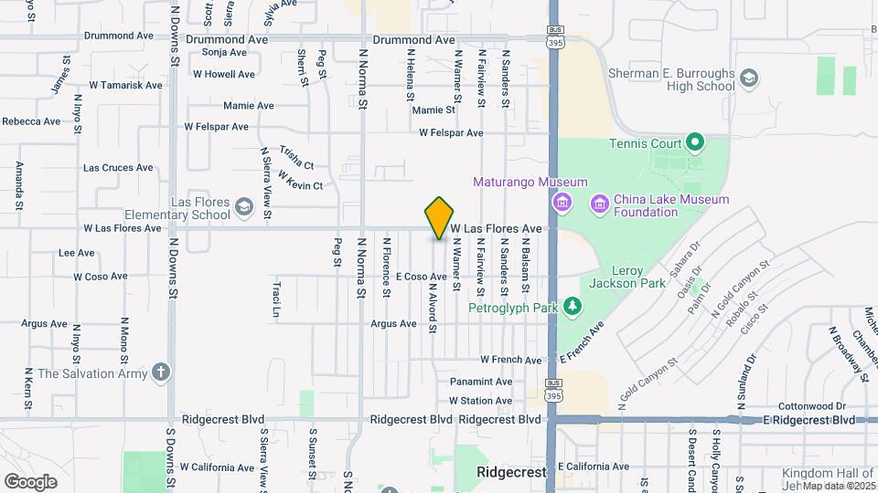 424 N Alvord St Map and Location Details