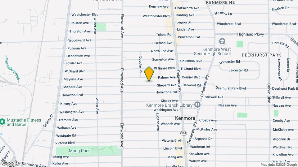 109 Shepard Ave, Unit 1 Map and Location Details