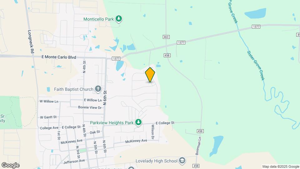 1212 Ginsburg Ln Map and Location Details