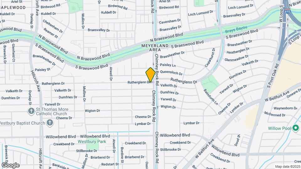 5407 Rutherglenn Dr Map and Location Details
