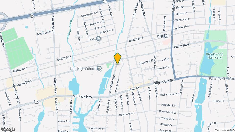 97 N Ocean Ave Map and Location Details