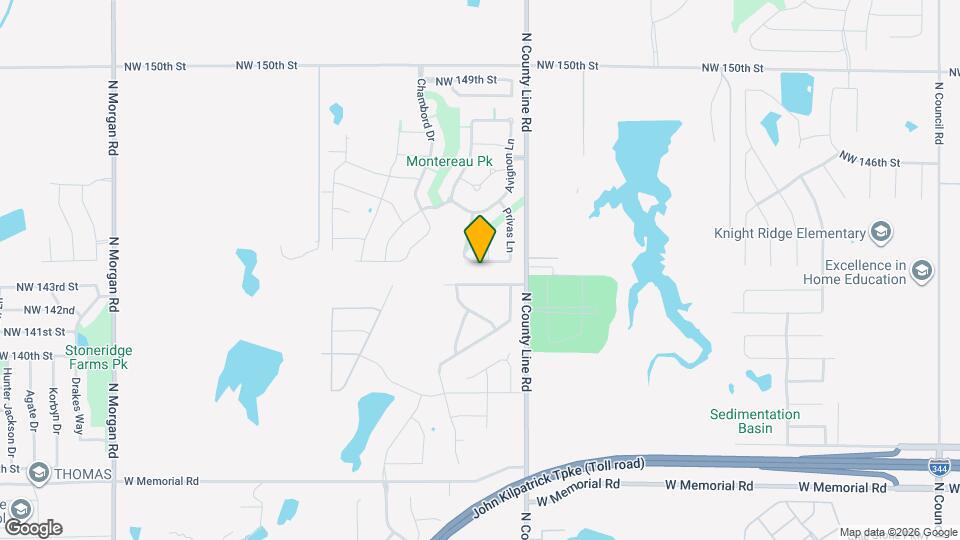 9032 NW 144th St Map and Location Details