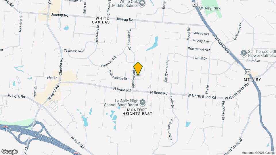 3130 Balsamridge Dr Map and Location Details