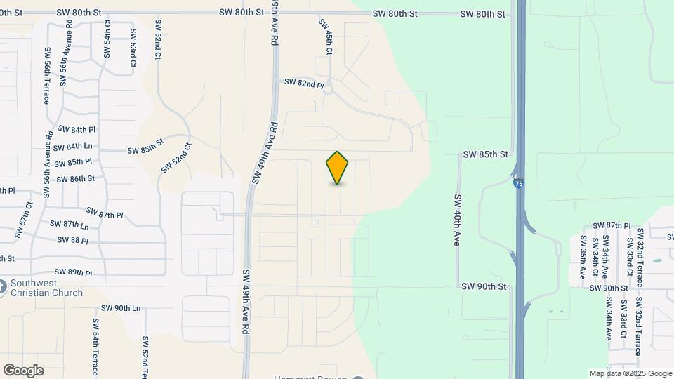 8666 SW 44th Terrace Map and Location Details