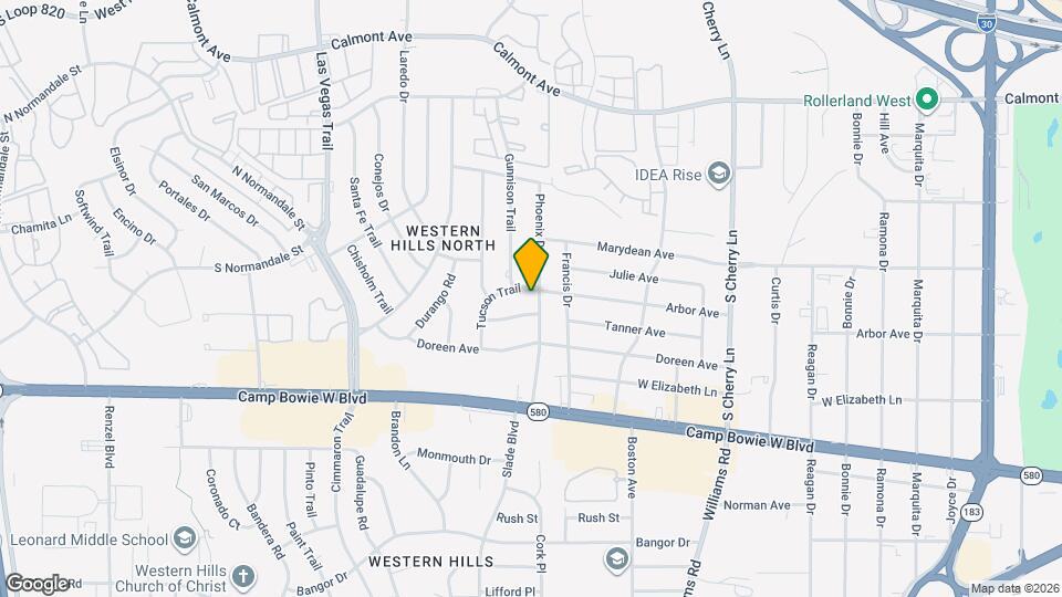 3204 Phoenix Dr Map and Location Details