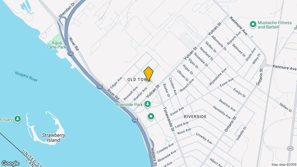 114 Huetter Ave Map and Location Details