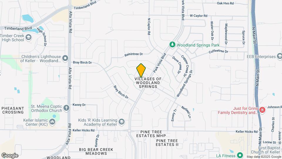 11800 Ponderosa Pine Dr Map and Location Details
