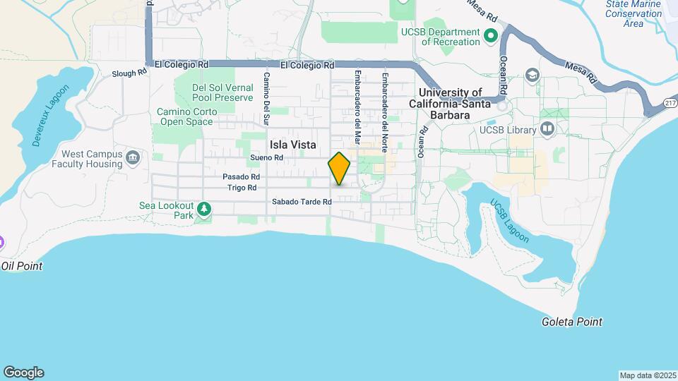 6581 Trigo Rd Mapa y Detalles de la Ubicación