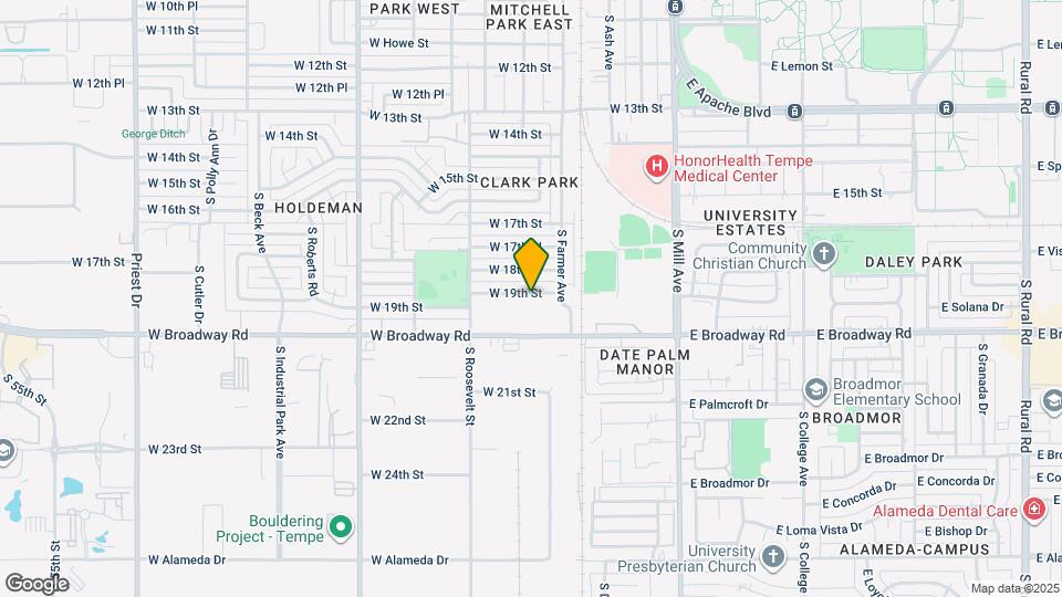 519 W 19th St Map and Location Details