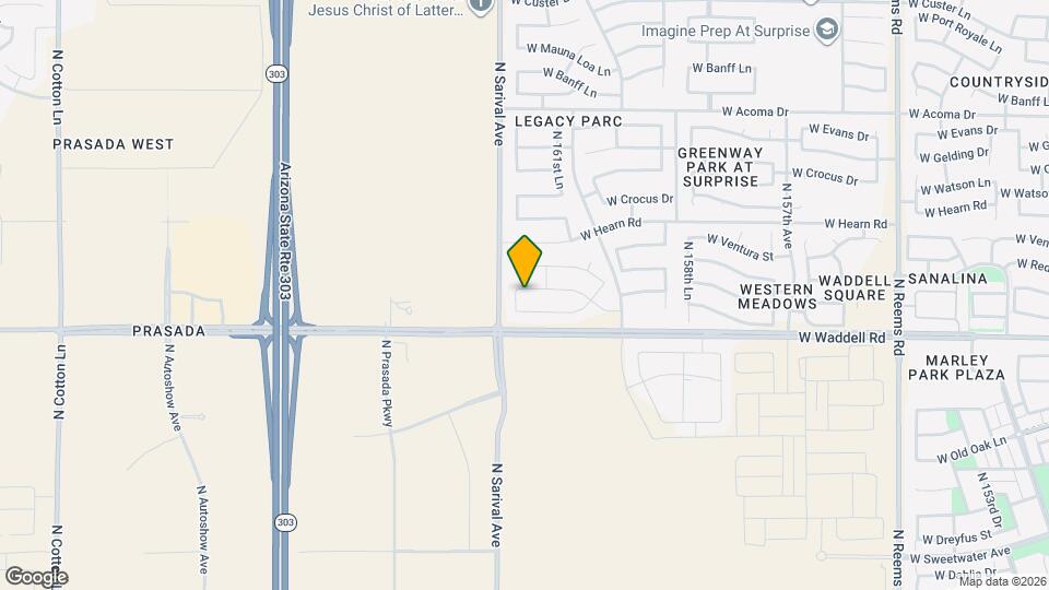 16245 W Calavar Rd Map and Location Details