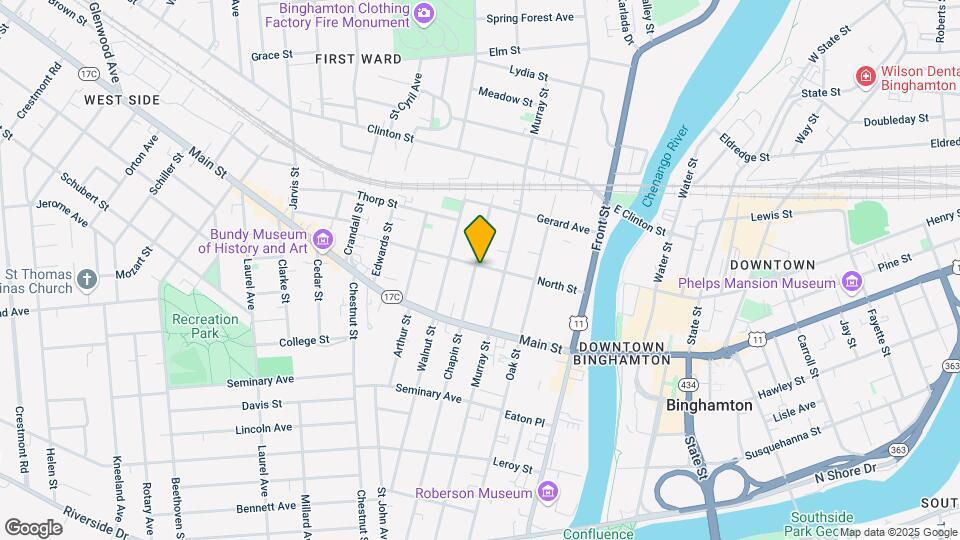 164 Chapin St Map and Location Details