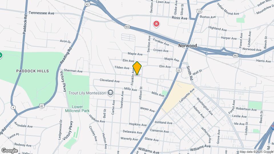 1913 Sherman Ave Map and Location Details