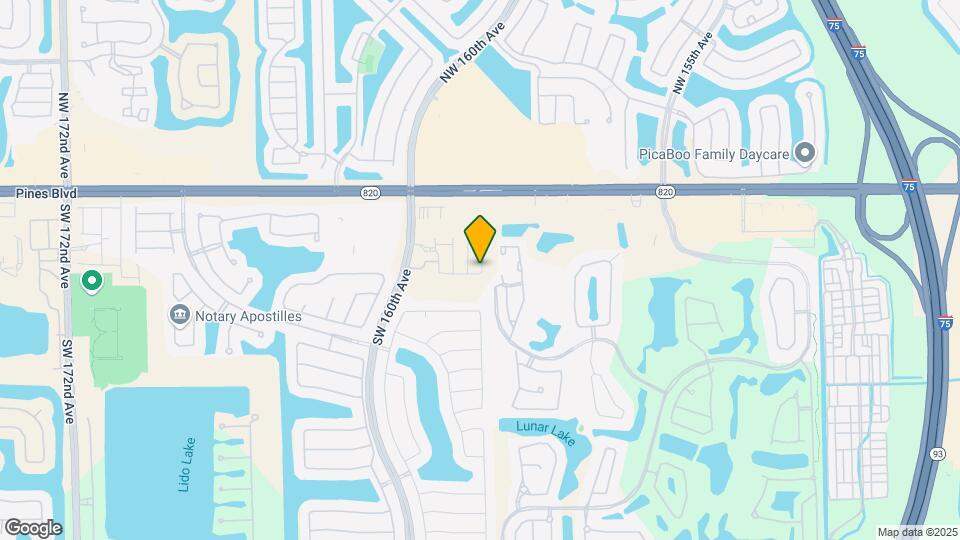 275 SW 159th Terrace Map and Location Details