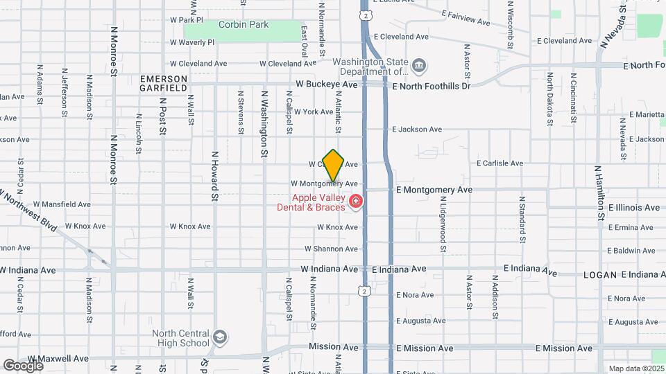 2219 N Atlantic St Map and Location Details