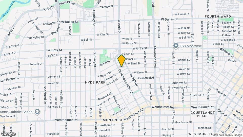 1903 Commonwealth St Map and Location Details