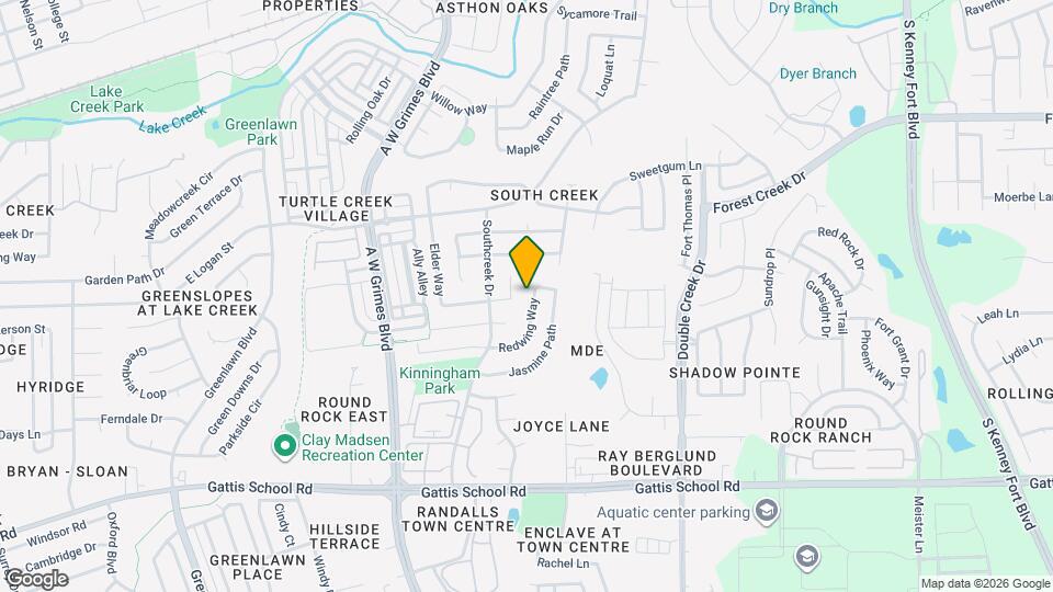 2150 Redwing Way Mapa y Detalles de la Ubicación