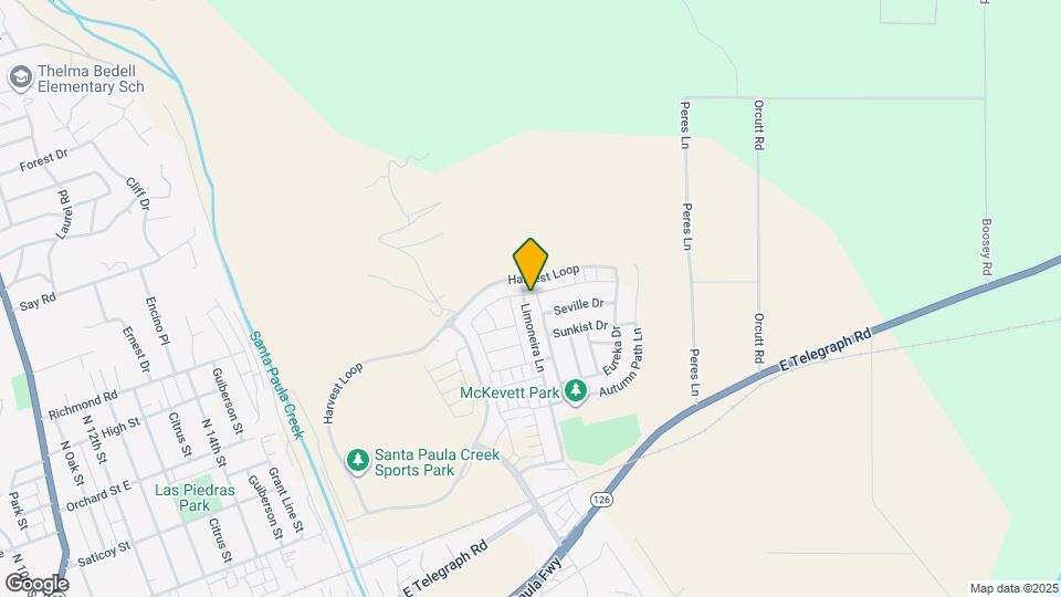 553 Limoneira Ln Map and Location Details