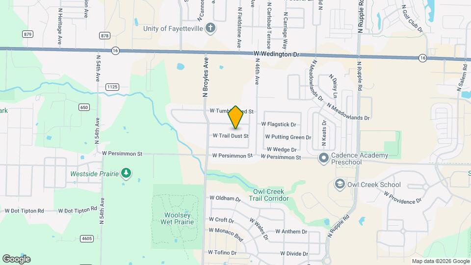 4720 W Trail Dust St Map and Location Details