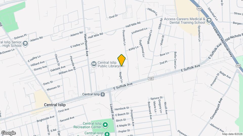 14 Nagle Ln Mapa y Detalles de la Ubicación