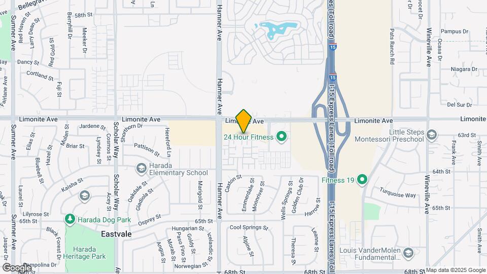 6268 Cristal Ln Map and Location Details