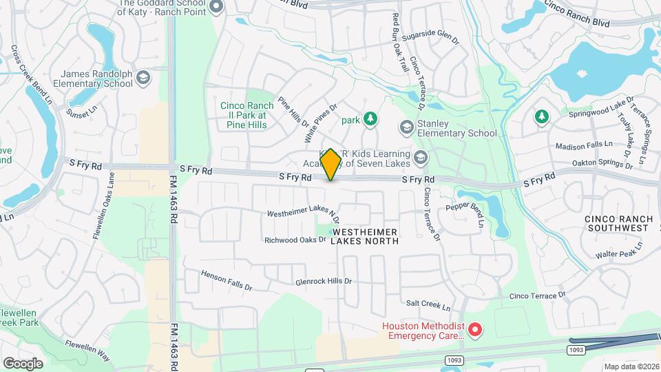 6003 Dover Creek Ln Map and Location Details