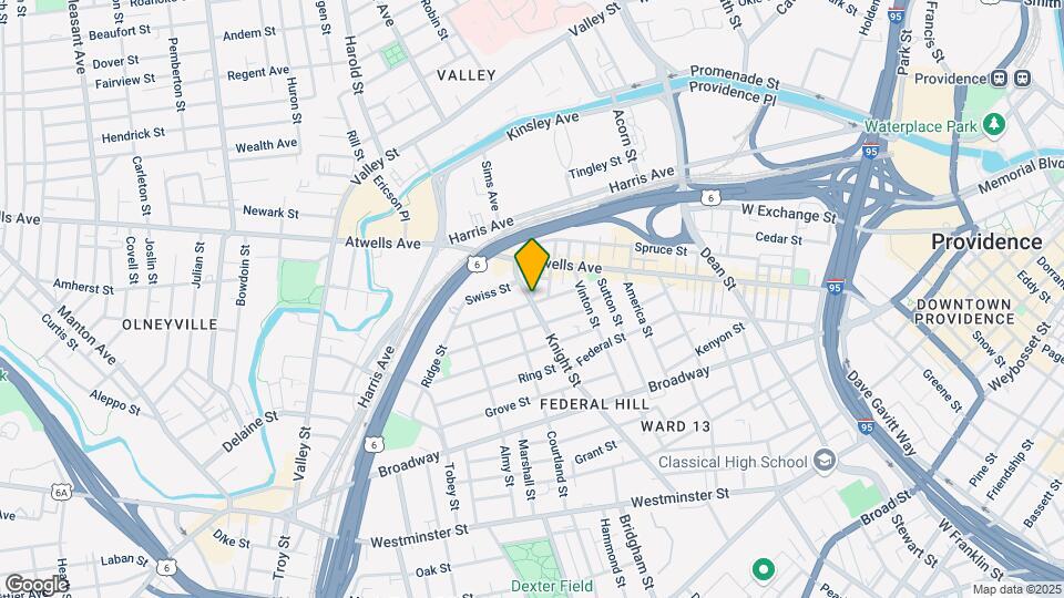 58 Knight St Mapa y Detalles de la Ubicación
