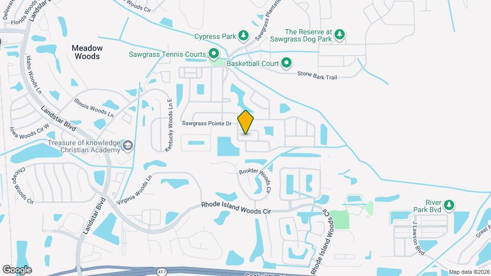 12927 Boggy Pointe Dr Map and Location Details