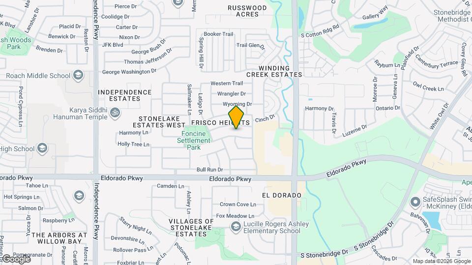 15748 Appaloosa Dr Map and Location Details