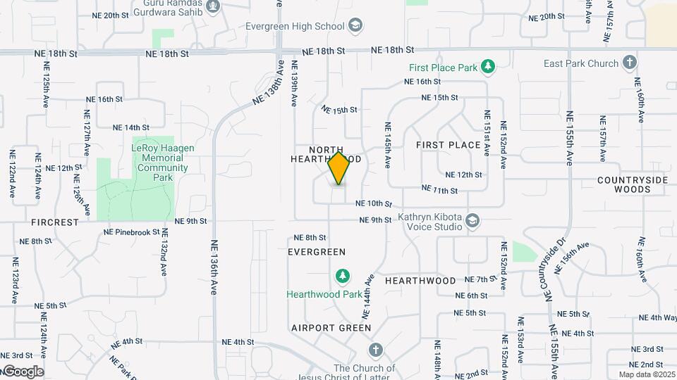1010 NE 142nd Ave Map and Location Details