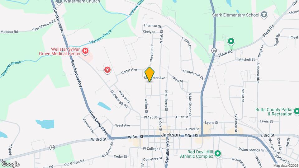 185 Evergreen Dr Map and Location Details