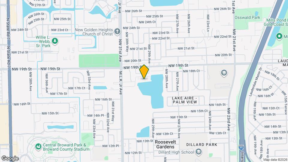 1742 NW 29th Way Mapa y Detalles de la Ubicación