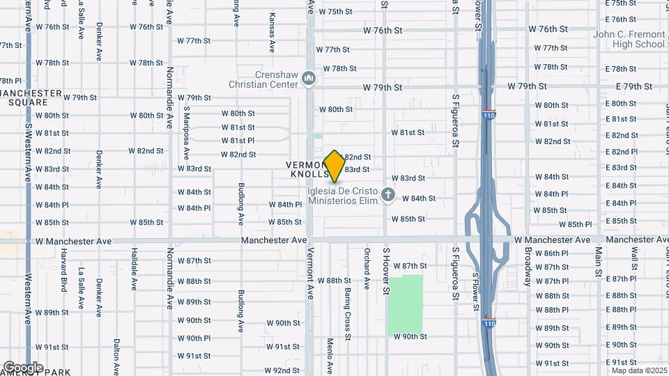 925 W 84th St Map and Location Details