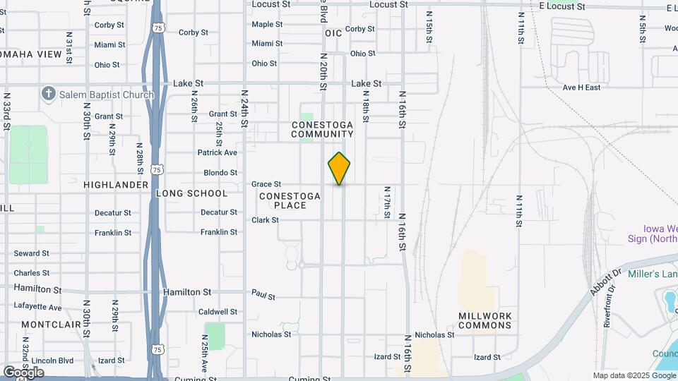 1820 Florence Blvd Map and Location Details
