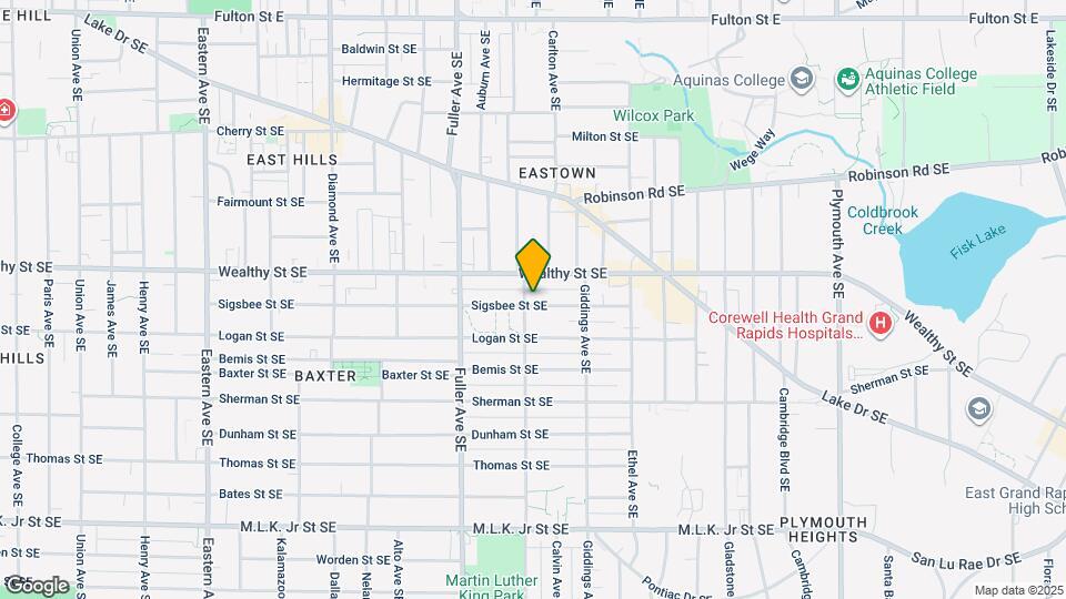 1305 Sigsbee St SE, Unit SharedHome Map and Location Details
