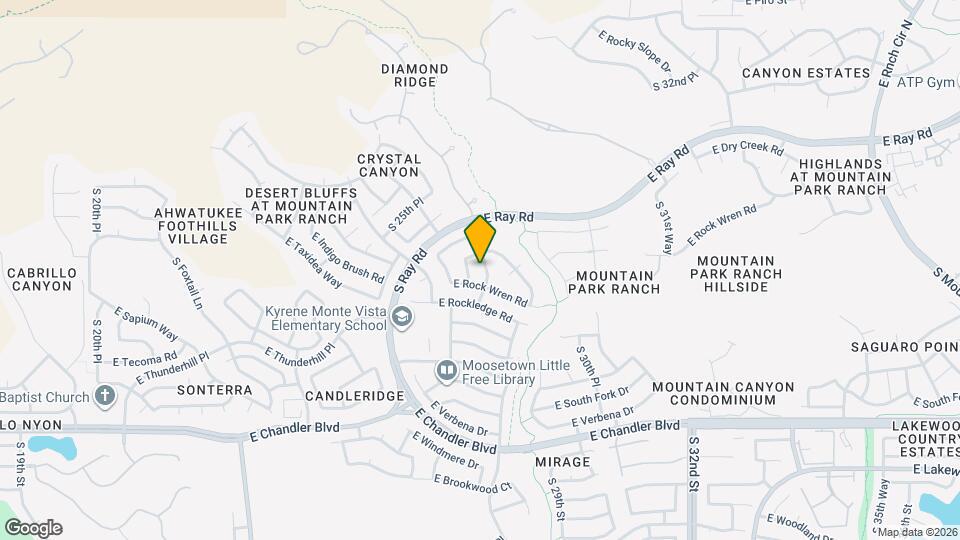 15006 S 27th Way Map and Location Details