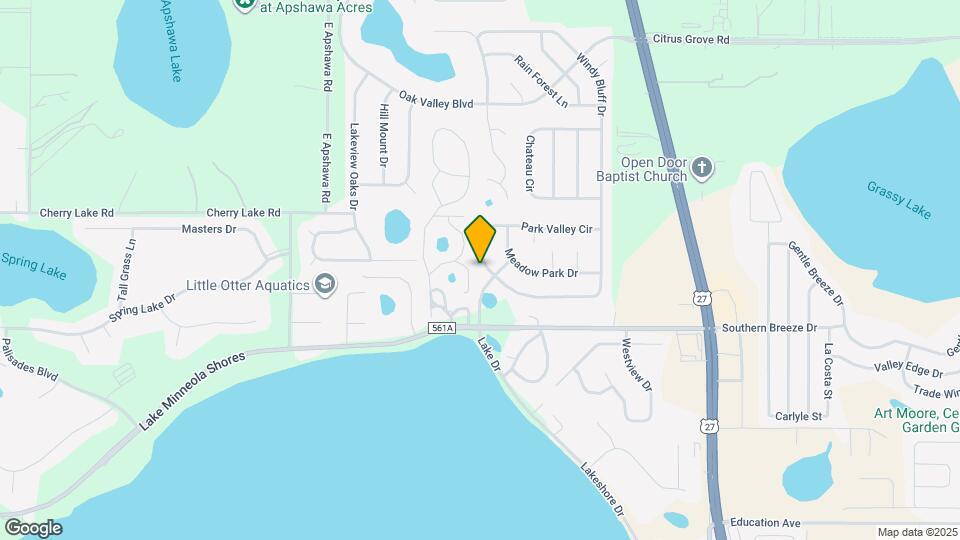 945 Park Valley Cir Mapa y Detalles de la Ubicación