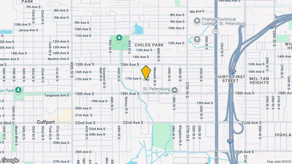 1721 41st St S Map and Location Details