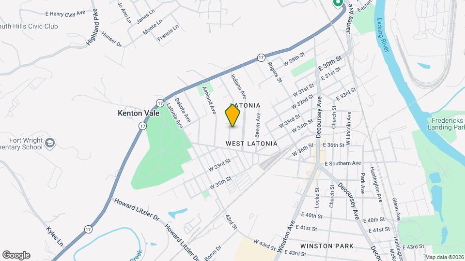 3156 Rosina Ave Mapa y Detalles de la Ubicación