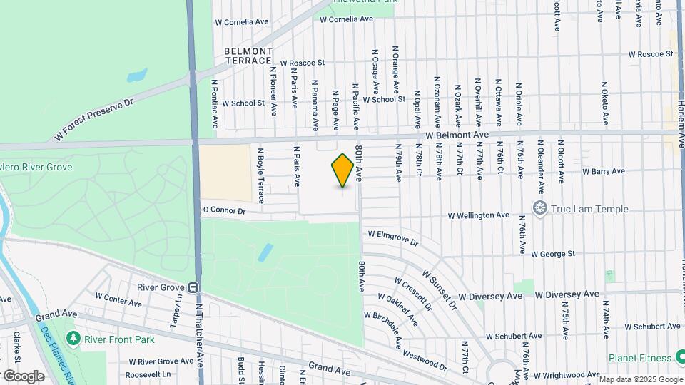3004 Birch Ln Map and Location Details