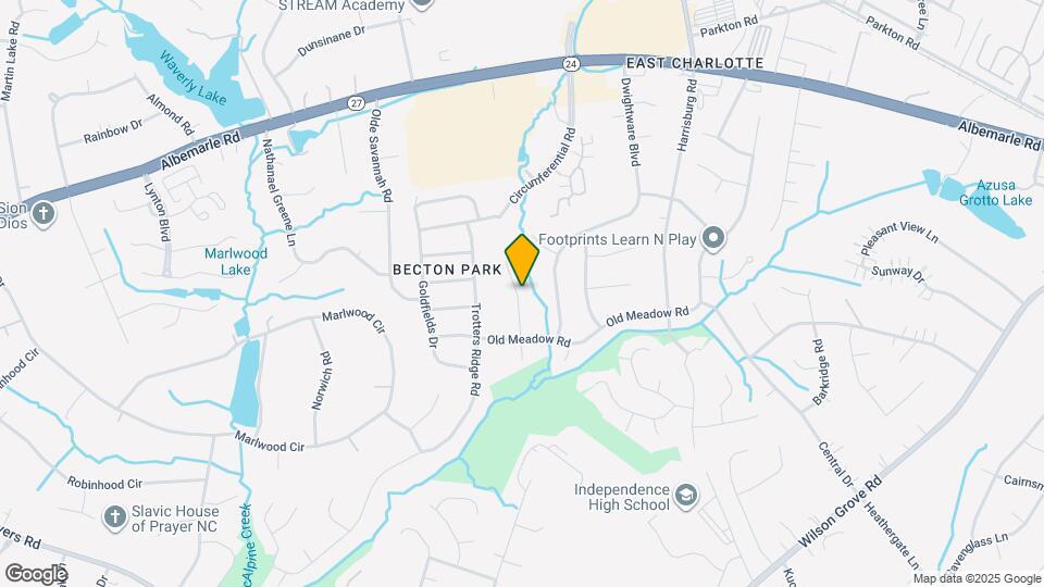 6406 Springbeauty Dr Map and Location Details