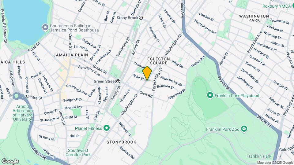 Jamaica Plain Apartments Map and Location Details
