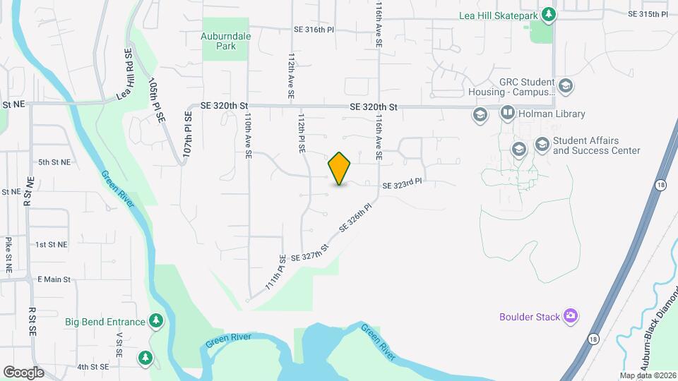 11504 SE 323rd Pl Map and Location Details