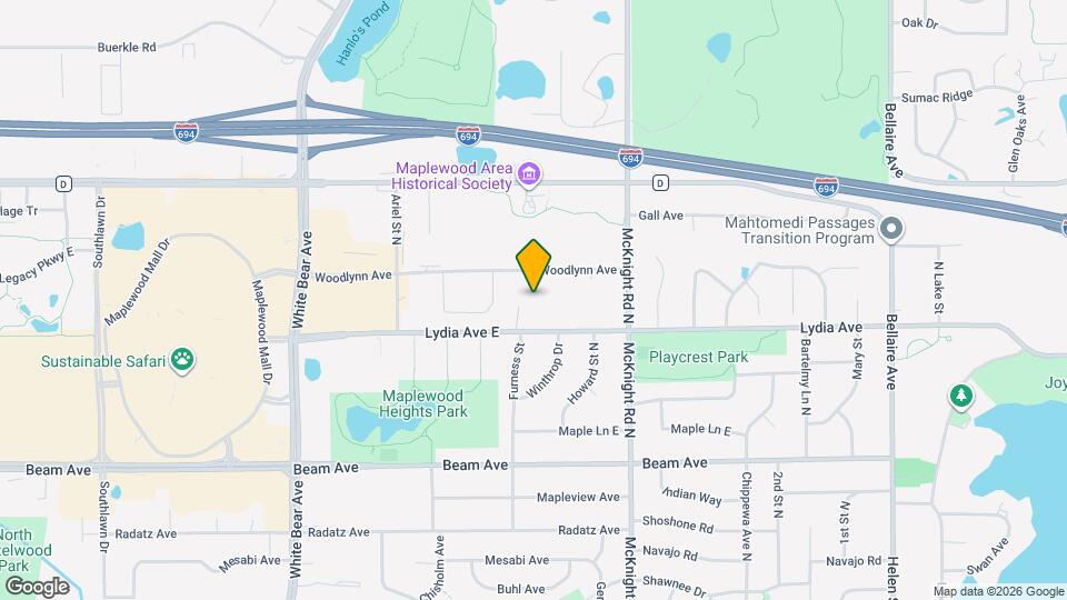 3024 Furness Ct Mapa y Detalles de la Ubicación