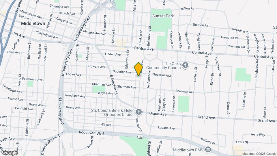 304 Stanley St Map and Location Details