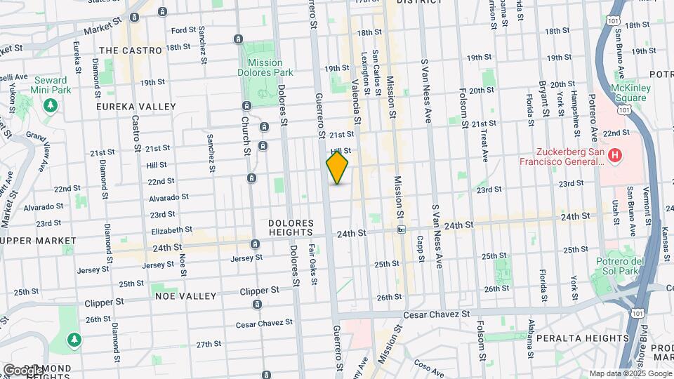 53 Alvarado St Mapa y Detalles de la Ubicación