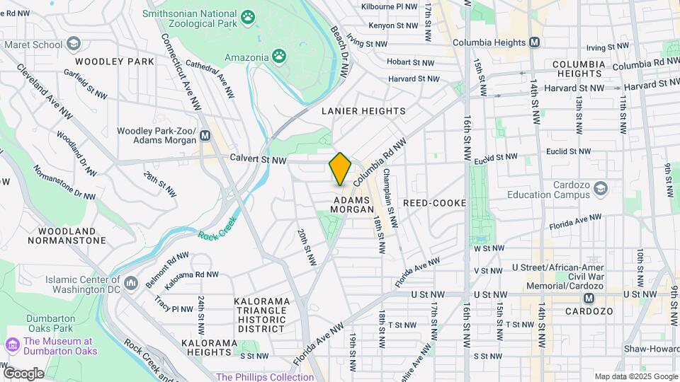 1832 Biltmore St NW Map and Location Details
